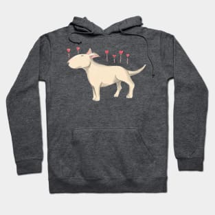 Bull terriers - overflowing with love Hoodie